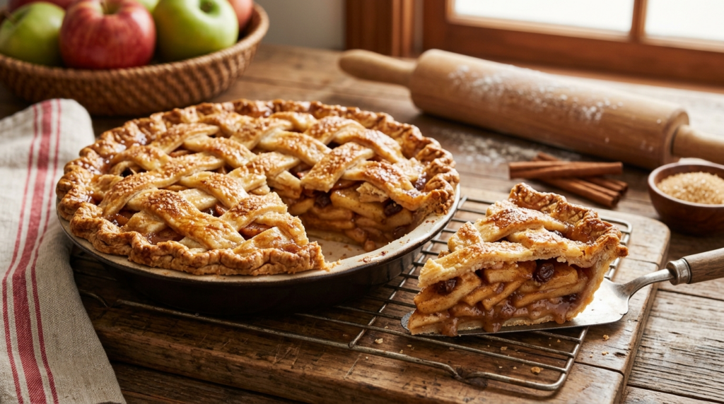 Classic Homemade Apple Pie Recipe from Scratch