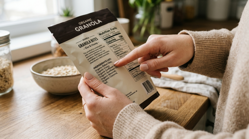 How I actually read food labels now