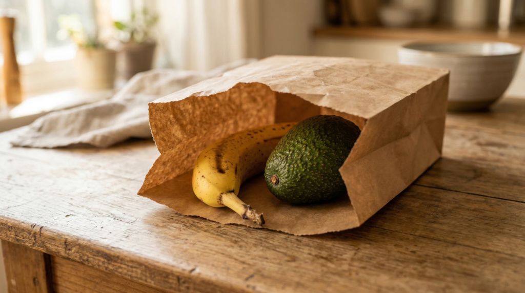 Paper Bag and a Banana