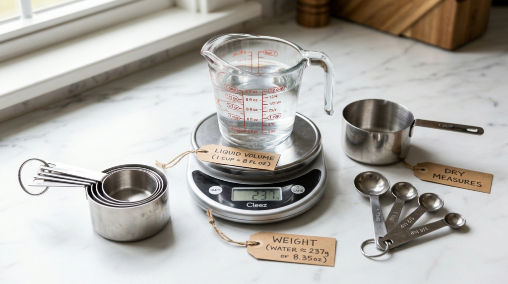 The Foundation How Many Ounces in a Cup