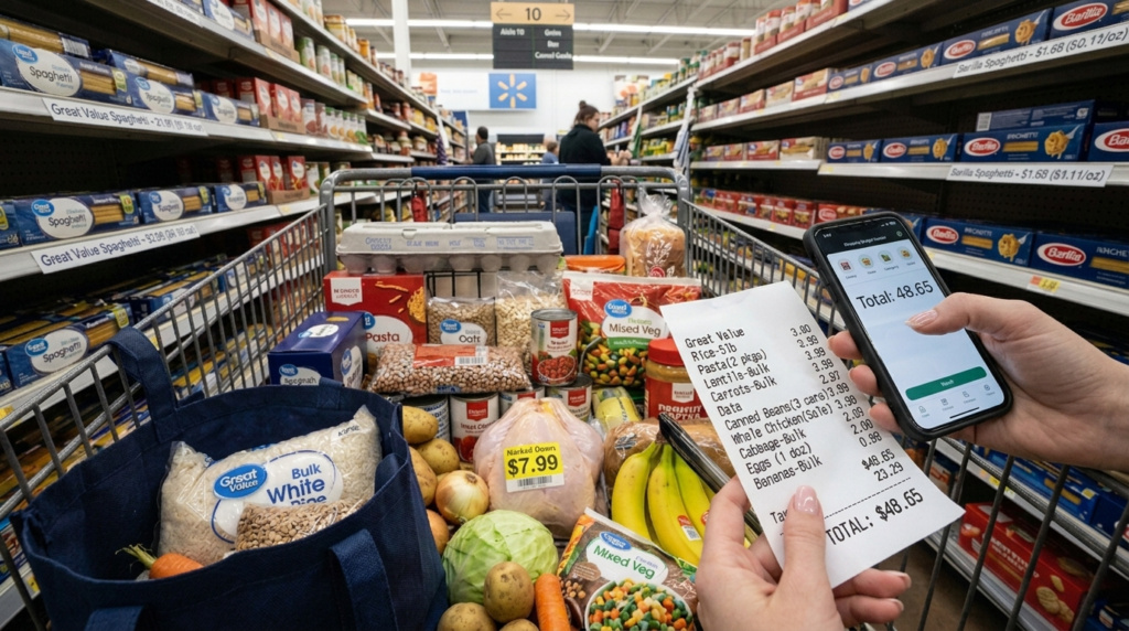 How I Actually Grocery Shop on a Week