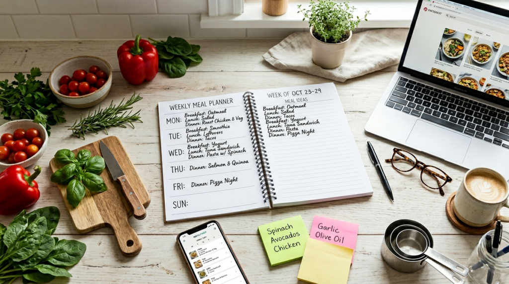 How I Put Together My Weekly Menu