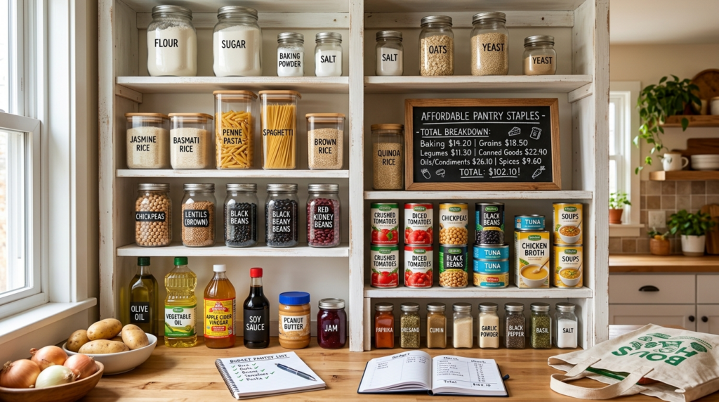 How to Stock a Pantry From Scratch Without Going Broke