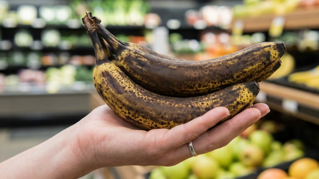 How to choose ripe bananas for chocolate banana cake