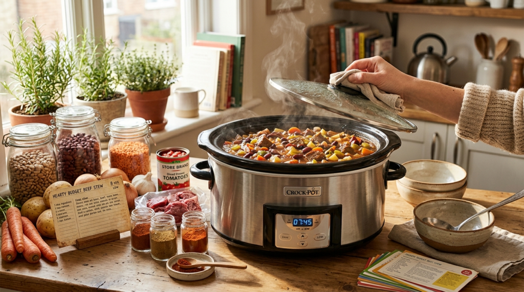 The Slow Cooker — My Go-To Tool for Cheap Dinners