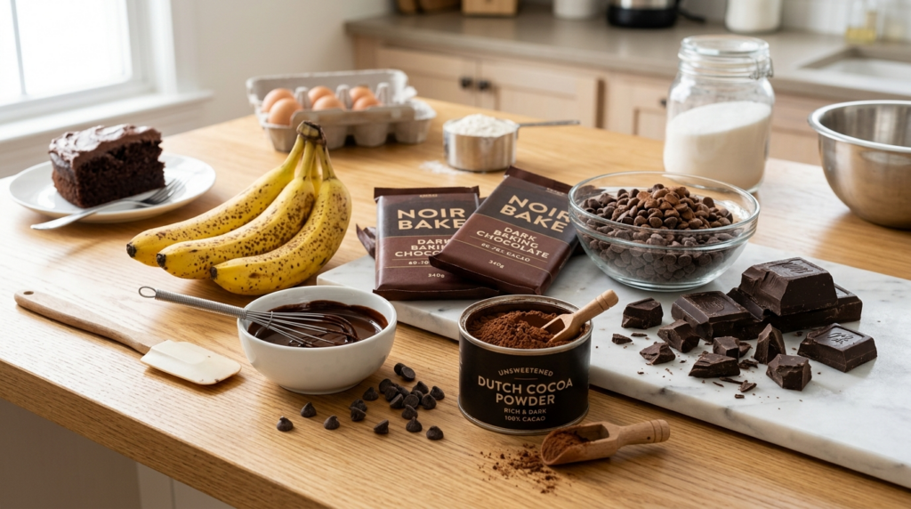 Best Chocolate to Use in a Homemade Chocolate Banana Cake