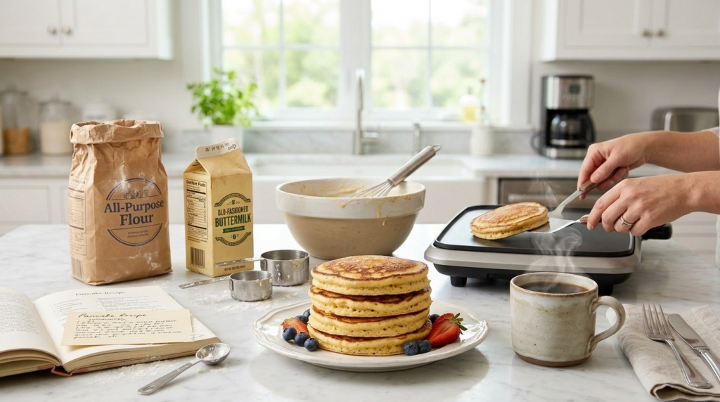 Homemade Pancake Recipe