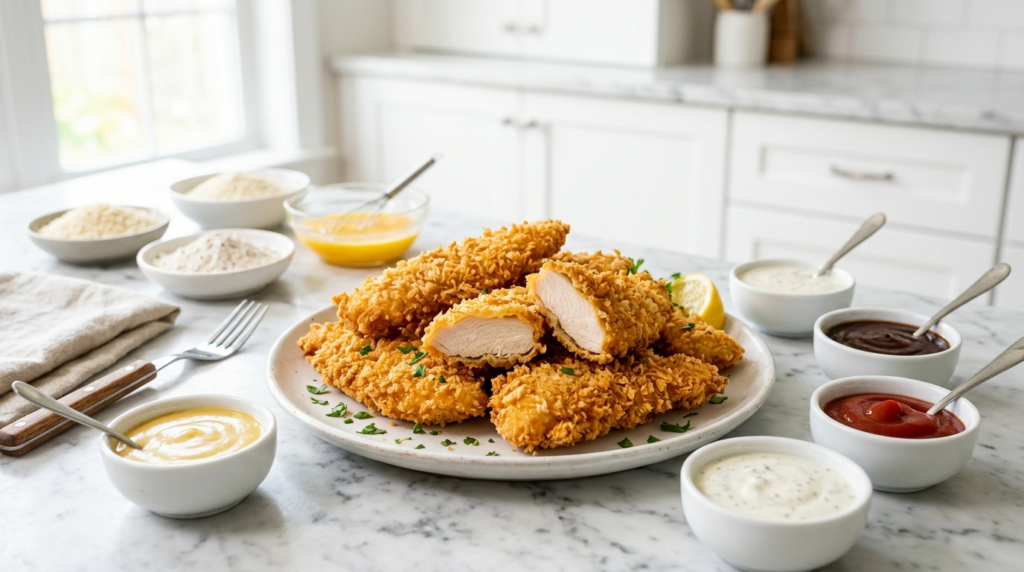 5. Crispy Panko Chicken Tenders