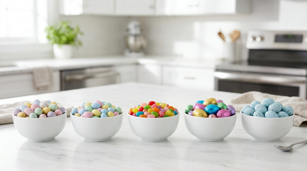 Candy Eggs for the Top