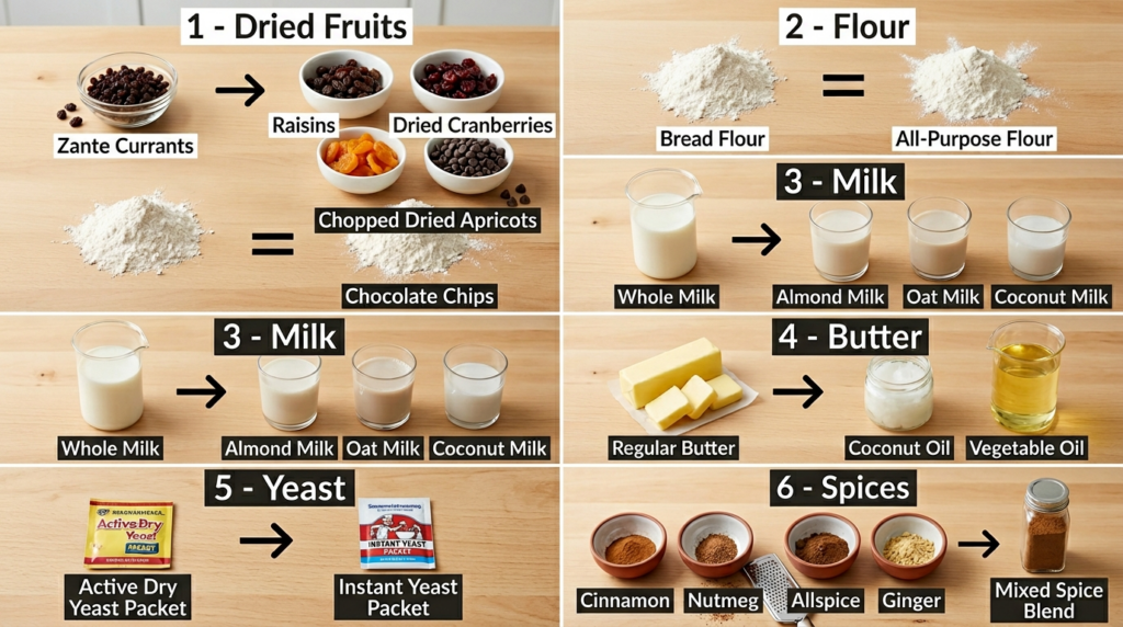 Hot Cross Buns Substitutions That Actually Work