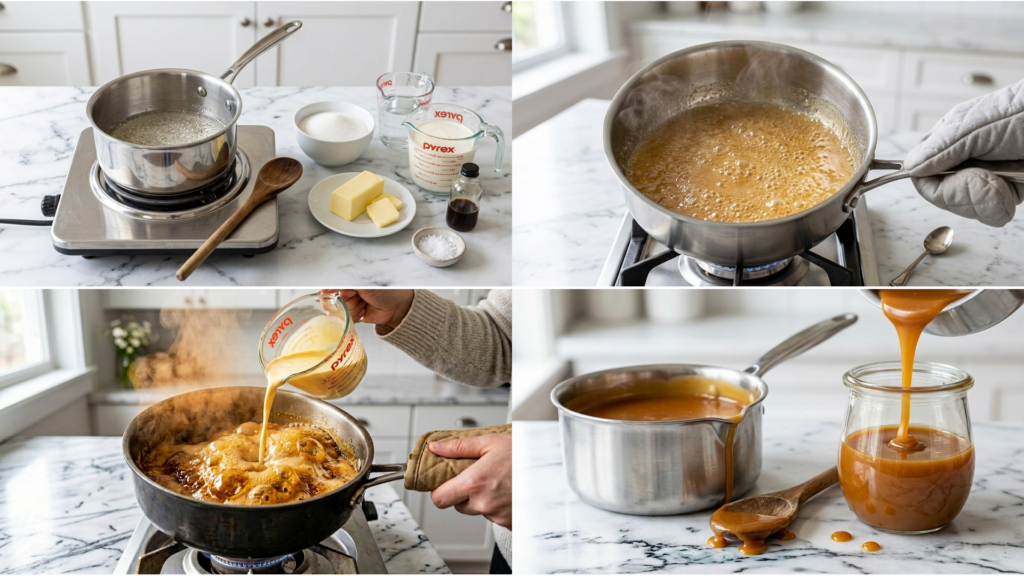 Making the Caramel
