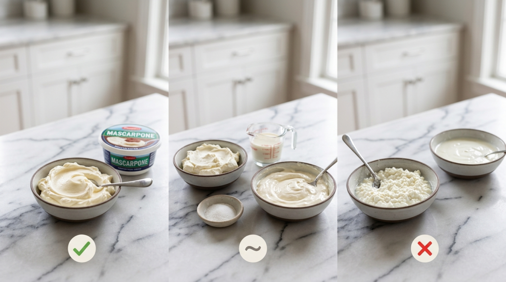 Mascarpone Substitutes