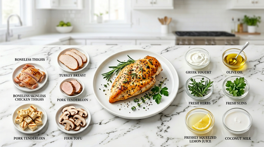 Smart Substitutions for Easy Chicken Breast Recipes