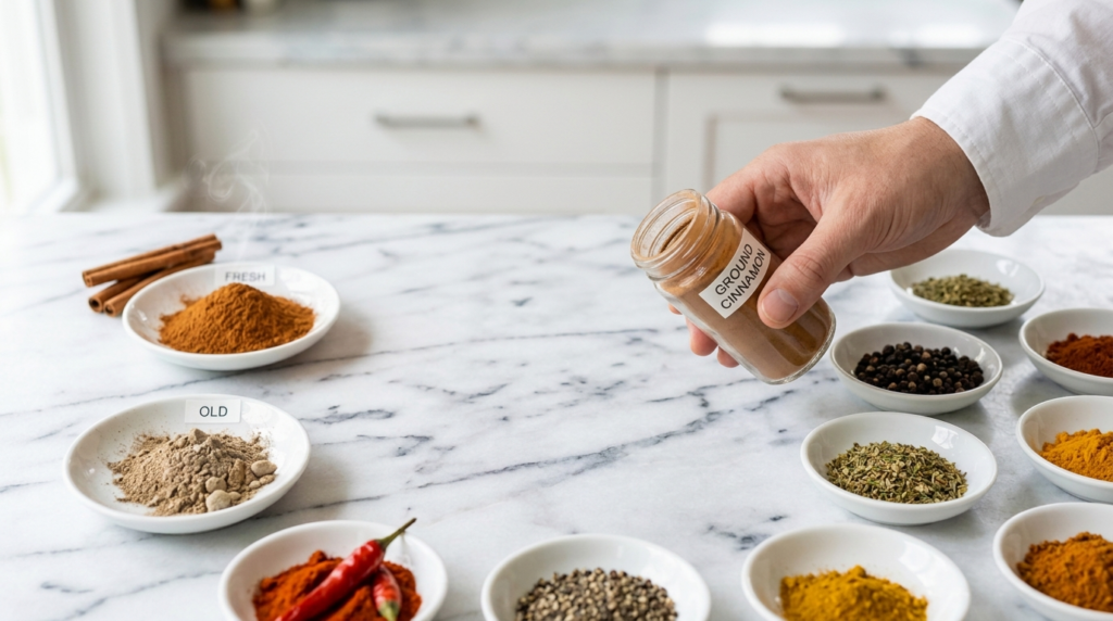 Testing Your Spices (Takes Ten Seconds, Saves Your Whole Recipe)