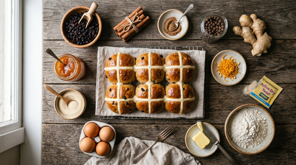 What Makes Hot Cross Buns Special the Ingredients