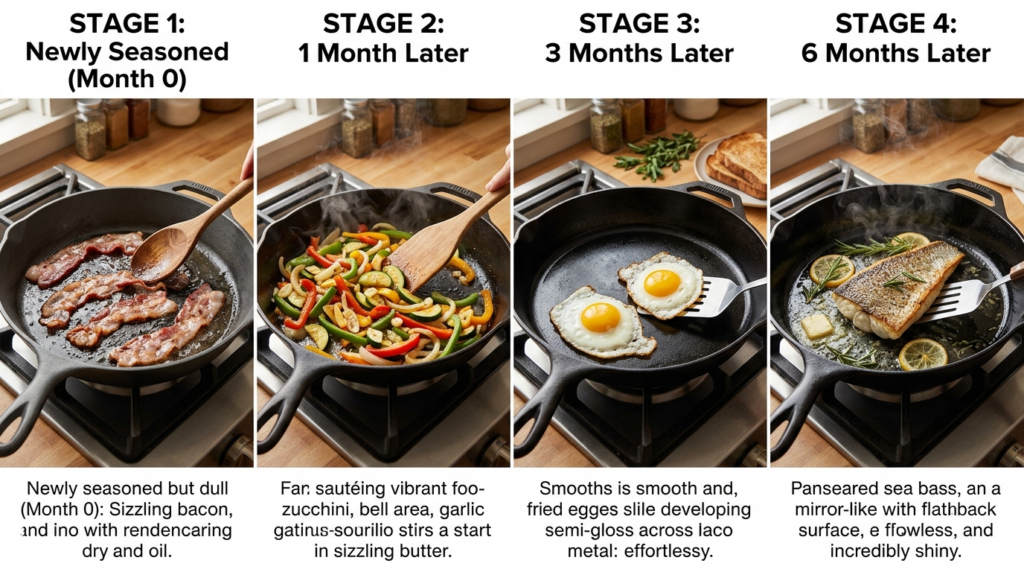Building Seasoning Through Everyday Cooking