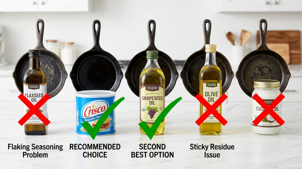 Choosing the Right Oil for Cast Iron Seasoning