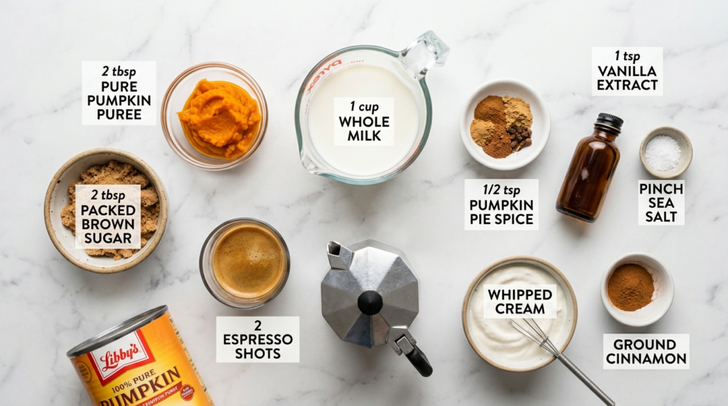 Recipe Homemade Pumpkin Spice Latte