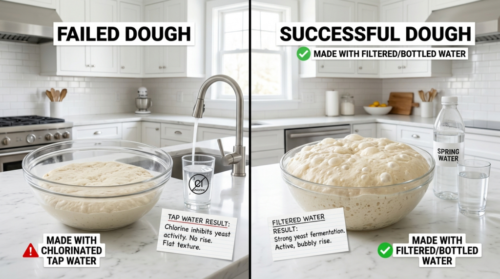Your Tap Water Might Be Killing Your Yeast Dough