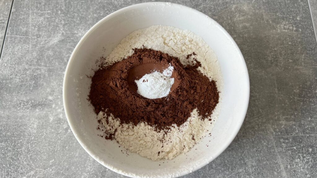 Sift the dry mix